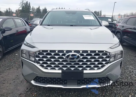 2022 Hyundai Santa Fe Hybrid Blue z USA, uszkodzony, nr VIN KM8S2DA17NU057695